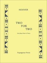 TWO FOR TWO ALTO/ BASS FLUTE cover